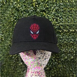 Black Spider-Man Cap
